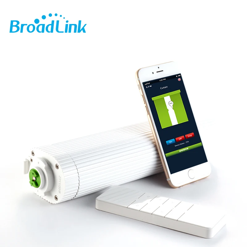 Prix pour Broadlink ADN Dooya WiFi Électrique Rideau Moteur DT360E Télécommande + super tout à fait rideau piste Pour Smart Home Automation Prix pour Broadlink ADN Dooya WiFi Électrique Rideau Moteur DT360E Télécommande + super tout à fait rideau piste Pour Smart Home Automation