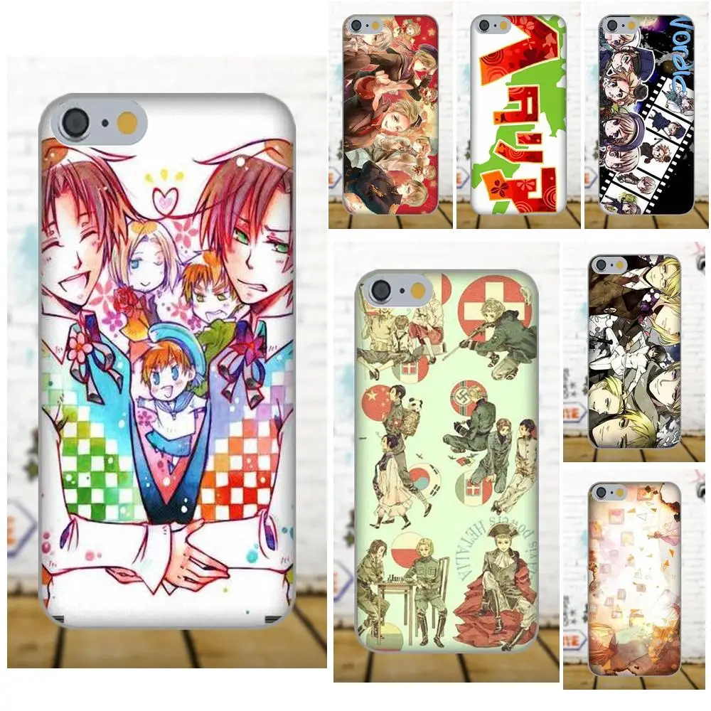 Oedmeb Axis Powers Hetalia для Apple iPhone X 4 4S 5 5C 5S SE 6 6S 7 8 Plus LG G3 G4 G5 G6 K4 K7 K8 K10 V10 V20 стильный дизайн |