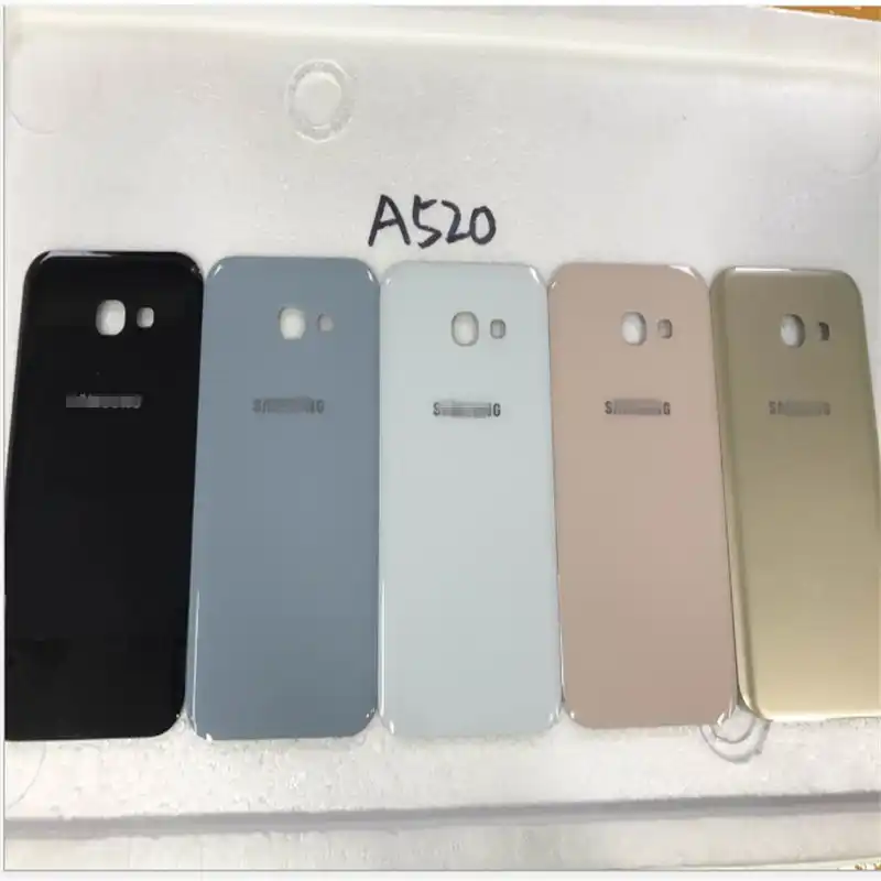 Задняя крышка аккумуляторного отсека для Samsung Galaxy A5 A520 A520F 3D стекло задняя корпуса