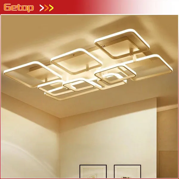 Rettangolo Moderno Lampadario A Bracci Del Soffitto Per