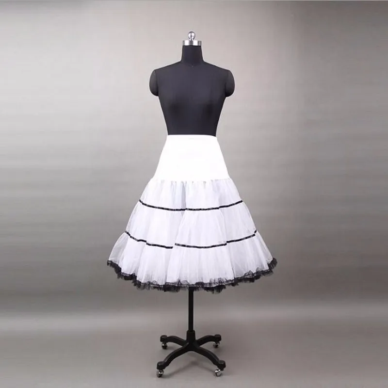 Petticoat Underskirt Crinolines Short Woman Mini Vintage Wedding Bridal Petticoat for Wedding Dresses Rockabilly Tutu