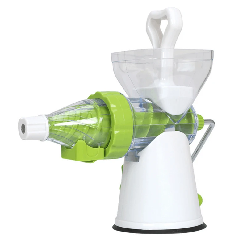 

New 2 In 1 Multifunction Manual Soft Ice Cream Maker Manual Fruit Juicer Extractor Blender Lemon Squeezer Citrus Juicer Kitchen