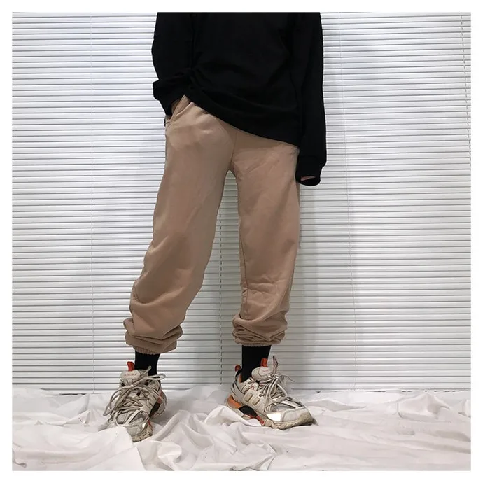 Solid SEASON 6 Sweatpants 20FW Men Women Kanye West Pants Velvet Cotton Season Series Trousers Zipper Pocket Tag casual sweatpants