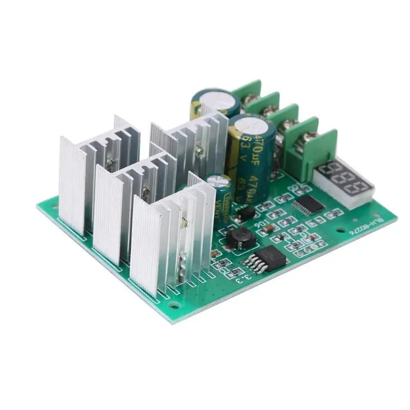 60 V PWM цифровой Дисплей Тахометр DC мотор привода Модуль Скорость контроллер