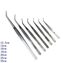 1 шт. несколько типов профессиональный шеф-повара покрытие Пинцет Презентация Сервировочные щипцы из нержавеющей стали офсетные кухонные щипцы для морепродуктов