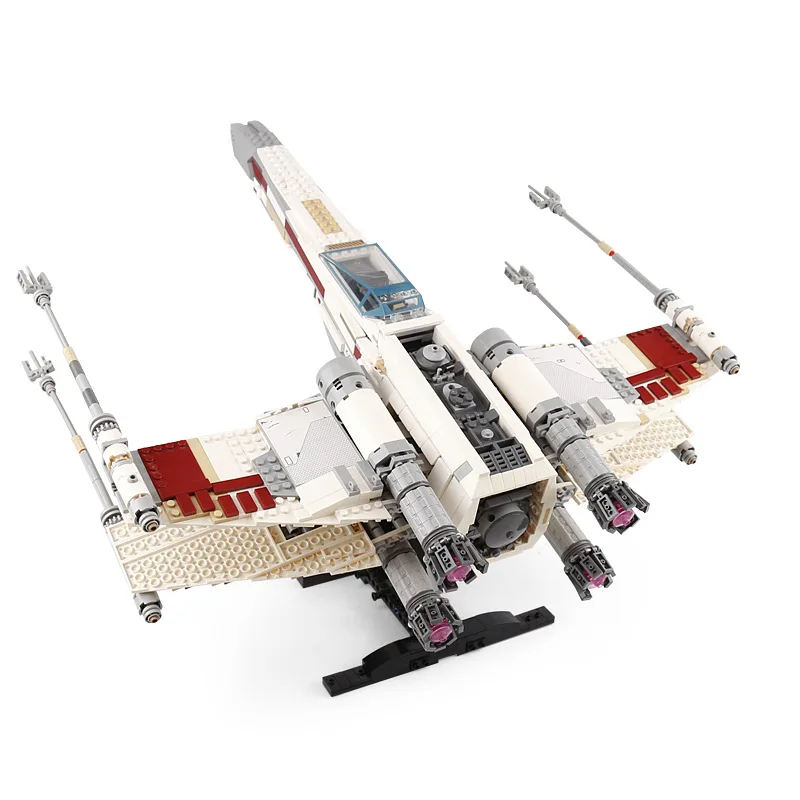 05039 Звездный План серии UCS Rebel Red Five X wing модель космического истребителя самолет с 10240 Строительные кирпичи игрушки Совместимые лего подарки