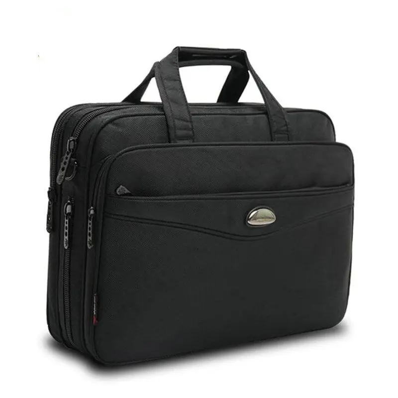 Buy Black Oxford Cloth Business Men Briefcase Large