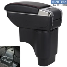 For Perodua Myvi Armrest Box Myvi D20N 2017-Present Universal Car Central Armrest Storage Box cup holder ashtray accessories