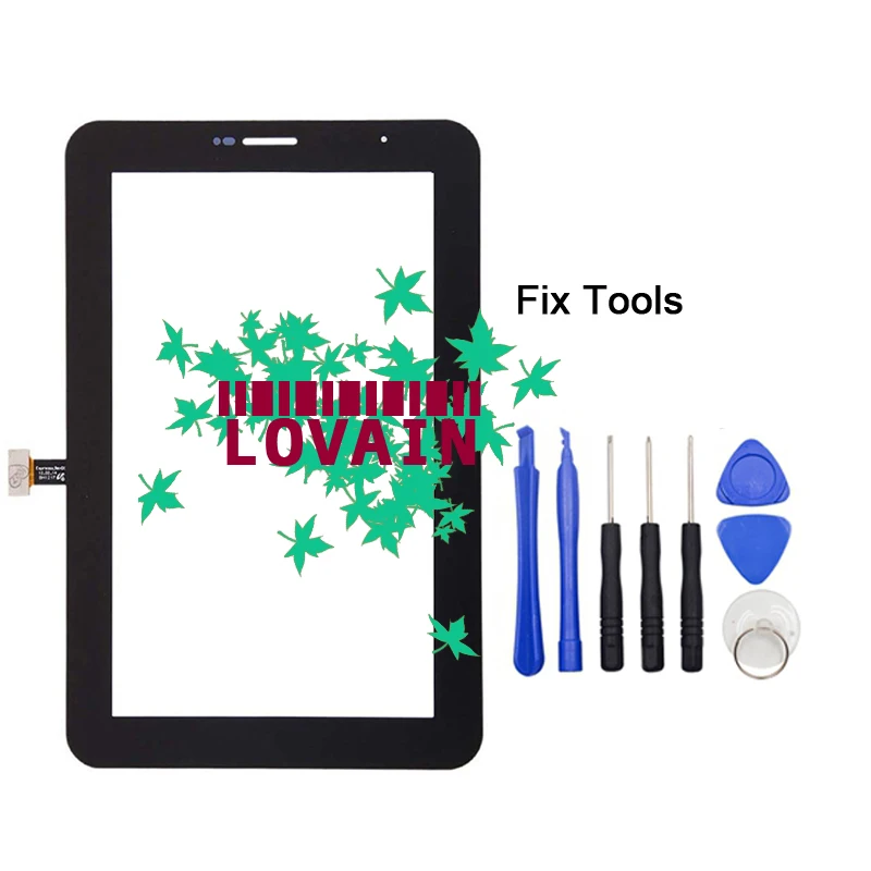 

1PCS (Tested) For Samsung Galaxy Tab 2 7.0 P3100 P3110 GT-P3100 P3110 P3113 P3105 Digitizer Touch Screen Panel+Tools