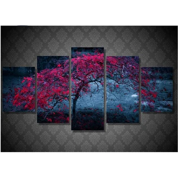 

Charm Autumn picture 5d Diamond embroidery Cross stitch kit 3d Diy Diamond painting Needlework Full Rhinestone 5pcs/sets DW973