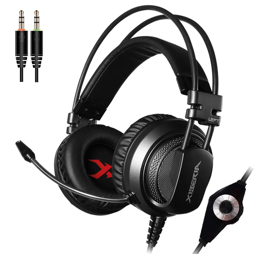 

XIBERIA V10 Foldable Gaming Music Wired Headset Lightweight Headphones with microphone for phones and music mobile phone Mp3
