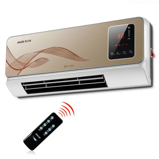Waterproof Wall Mounted Electric Heater Remote Wifi Control Heater