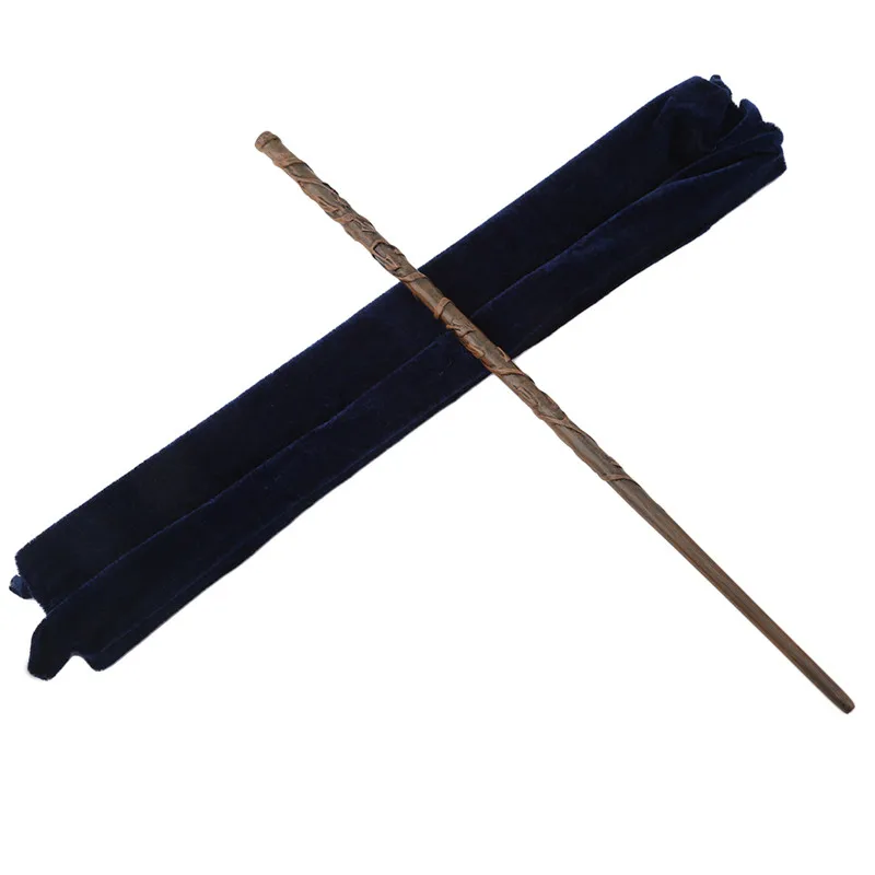 

Magic Tricks Metal Core Harri Magic Wand Cosplay Hermione Granger Dumbledore Sticks Without Box Packing For Gift Kids Toy
