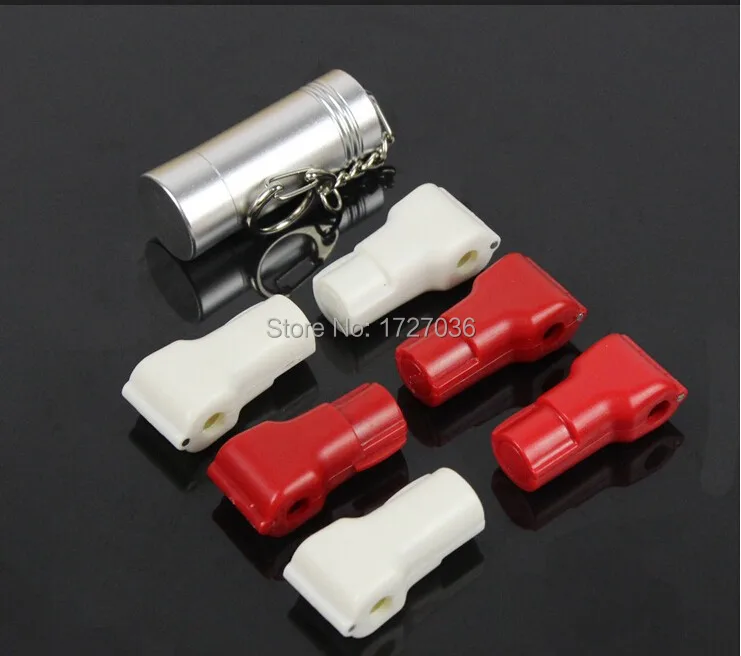 

Free Shipping 400pcs small red hang tag+5pcs detacher
