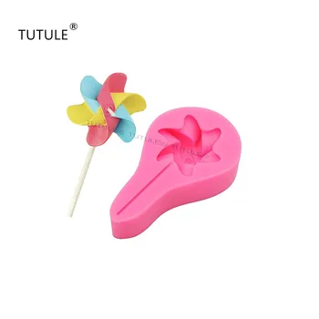 

Windmill Flexible Silicone Icing Mold Polymer Clay Mold Resin Jewelry Mold windmill Baking Sugar Mold