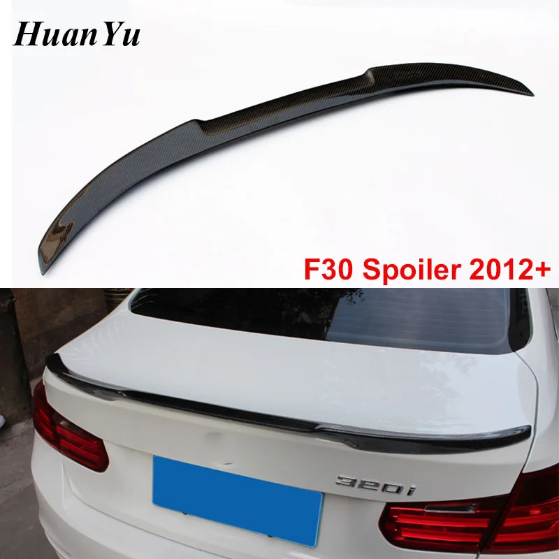 

M4 Style Carbon Fiber Spoiler for BMW F30 F80 M3 Rear Boot Lip Wings 3 Series Trunk Ducks Spoiler 2012+ 320i 325i 328i