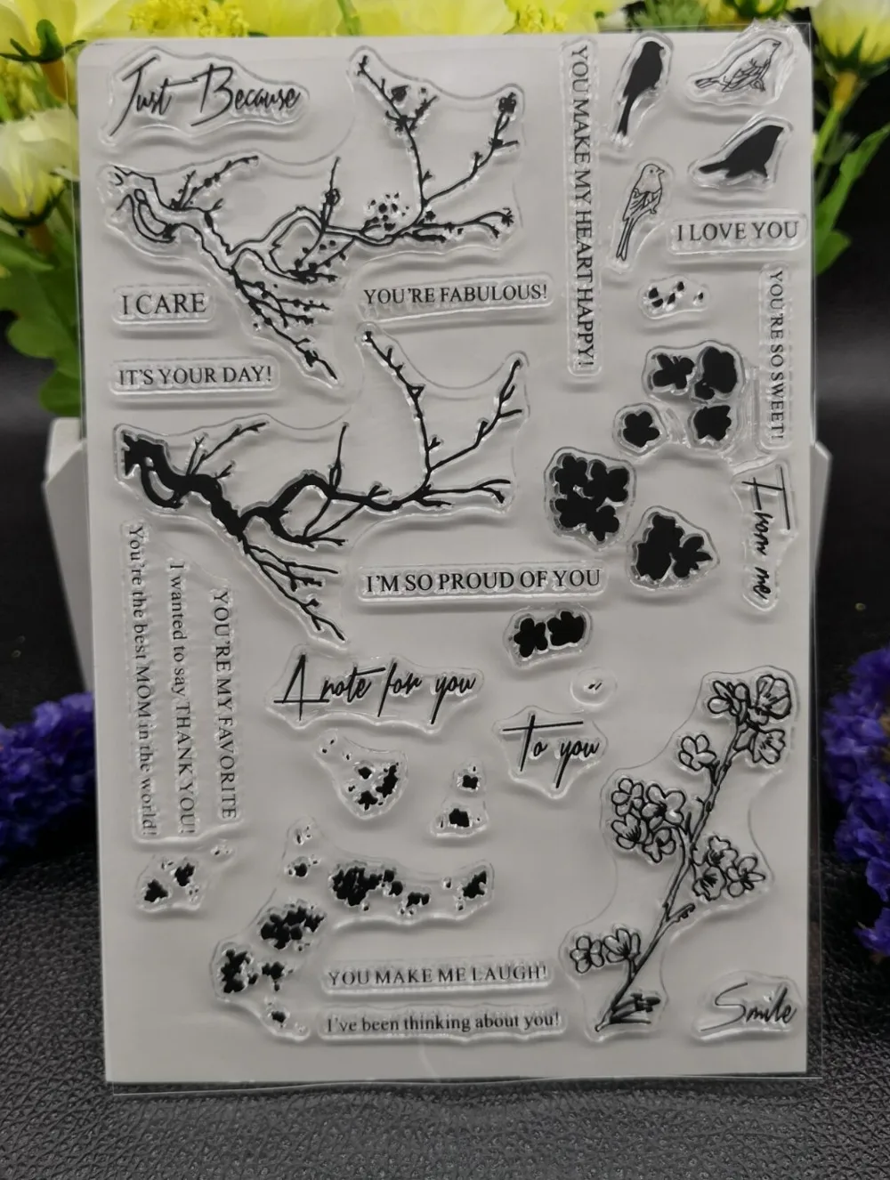 

Branch Clear Silicone Rubber Stamp for DIY scrapbooking/photo album Decorative craft A103