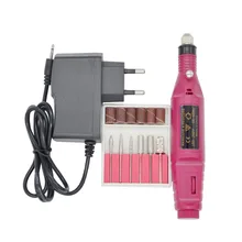 Сверла для ногтей профессиональная электрическая маникюрная пилочка для ногтей машина красная электрическая машинка для маникюра аксессуары для ухода за ногтями форма ручки