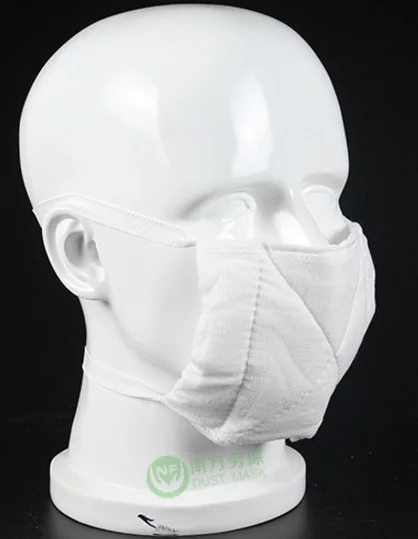 20 шт. пыли маска Марля впитывающие хлопковые одно время Респиратор маска против бактерий обычной операции маска
