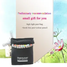 Finecolour EF101 160 цветов профессиональный художественный маркер ручка эскиз манга графическое Рисование перманентные маркеры для студентов товары для рукоделия