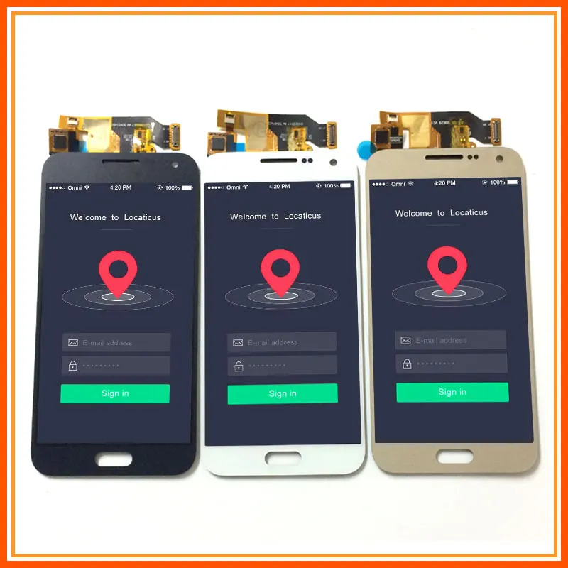 

LCD For Samsung Galaxy E5 LCD Touch E500 SM-E500F SM-E500H SM-E500M / DS LCD Display Monitor + Touch Screen Digitizer Assembly