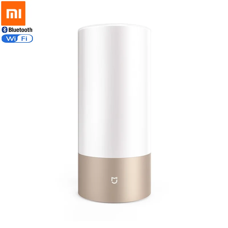 

Original Xiaomi Mijia Smart Bed Bedside Lamp WiFi Bluetooth Control Dual-mode LED RGBW Touch Operation Mi Home APP Control
