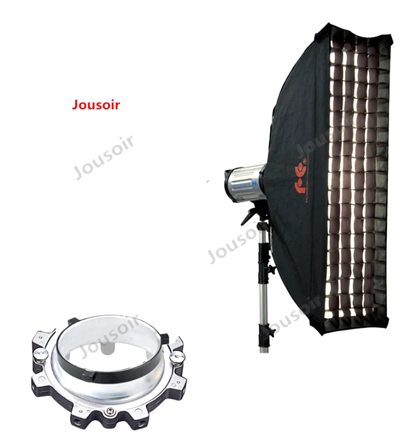 

Falconeyes 30x120cm Soft light box with honeycomb Flash with hive flexo box photography Lighting Box CD50 T03