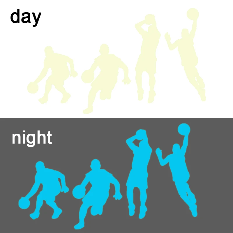 Hot-sale-1PCS-New-Luminous-basketball-Cartoon-DIY-Wall-Stickers-for-kids-rooms-bedroom-wall-sticker(4) - 