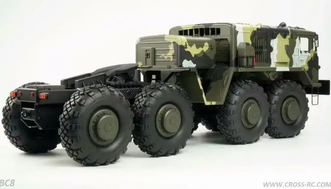 Новинка 8X8 RC8WD 8WD BC8 трактор 1/12 RC комплект с грузовиком Comipatible Tamiya MAN BEN KING SCA CAPO