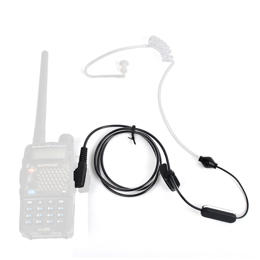 2pcs HYS NA H01 2 Pin K Anti radiation Earpiece Comfortable Earpiece