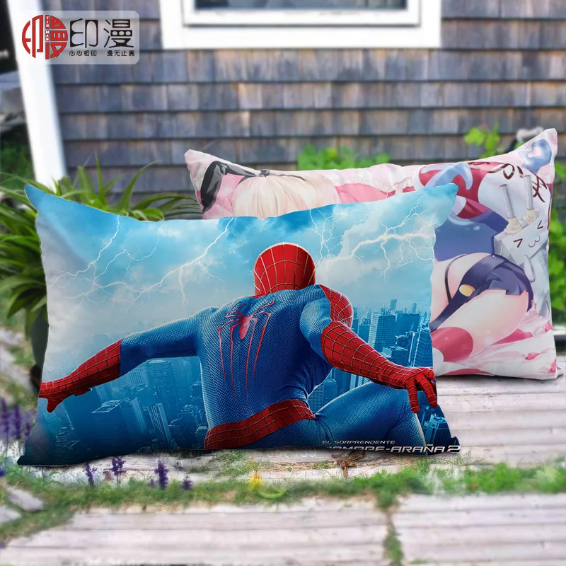

40*60 cm Spiderman One side printed Pillowcase High Definition Anime pillow cover spiderman pillowcase