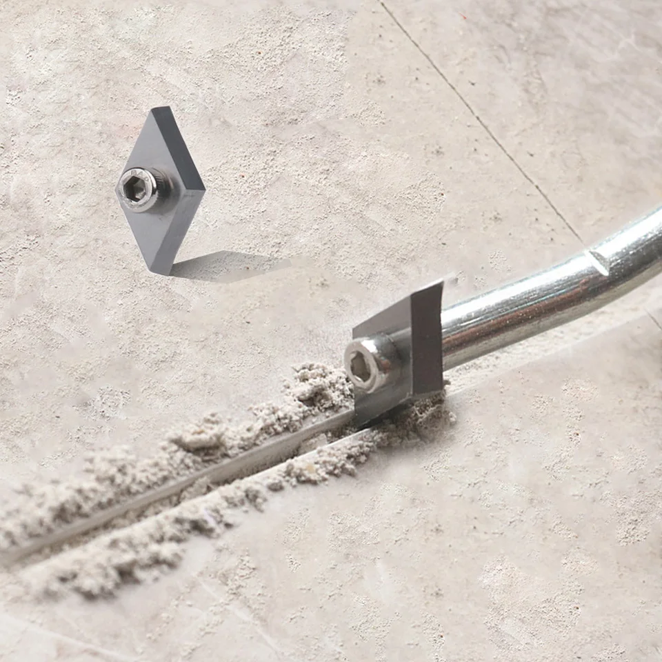 

Tile Gap Cleaner Tungsten Steel Slotting Device Tile Clearing Cone Gap Cleaner Professional Tiles Sewing Tool For Construction