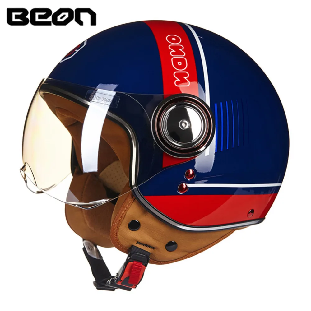 

Brand New ECE Motorcycle Helmet Chopper 3/4 Open Face Vintage Helmet 110DY Moto Casque Casco motocicleta Capacete Unisex helmets