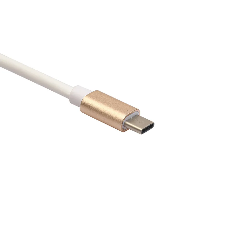 Del Gold Цвет тип-c к тип-c и 3 usb порта концентратор адаптер для нового Macbook Google Aug 01