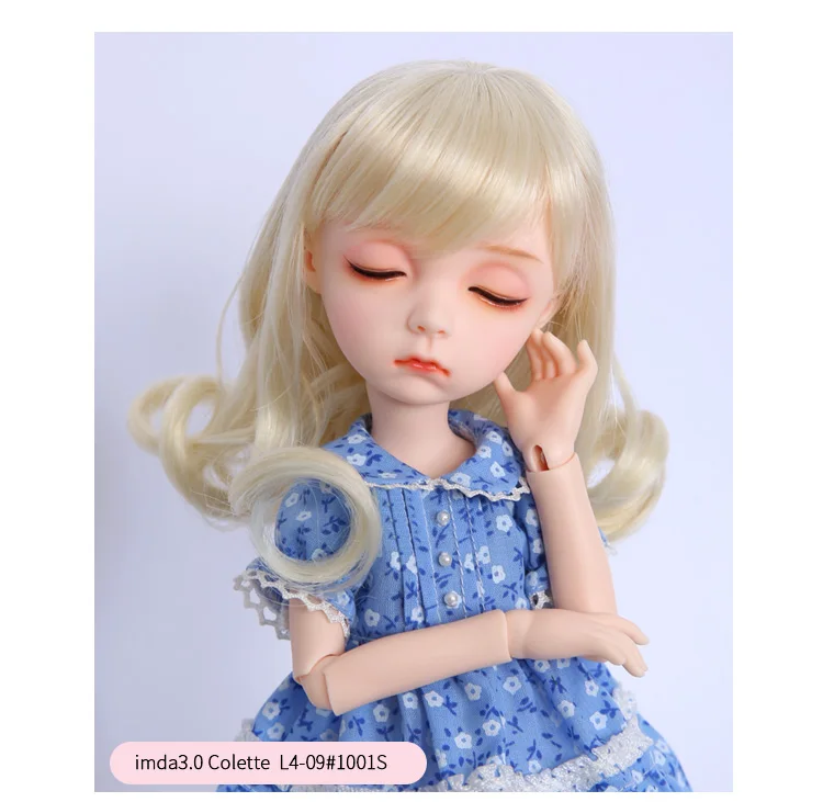 Парик для куклы BJD Размер 7-8 дюймов высокотемпературный парик imda3.0 Colette длинные волосы bjd sd кукла парики в красоту diy