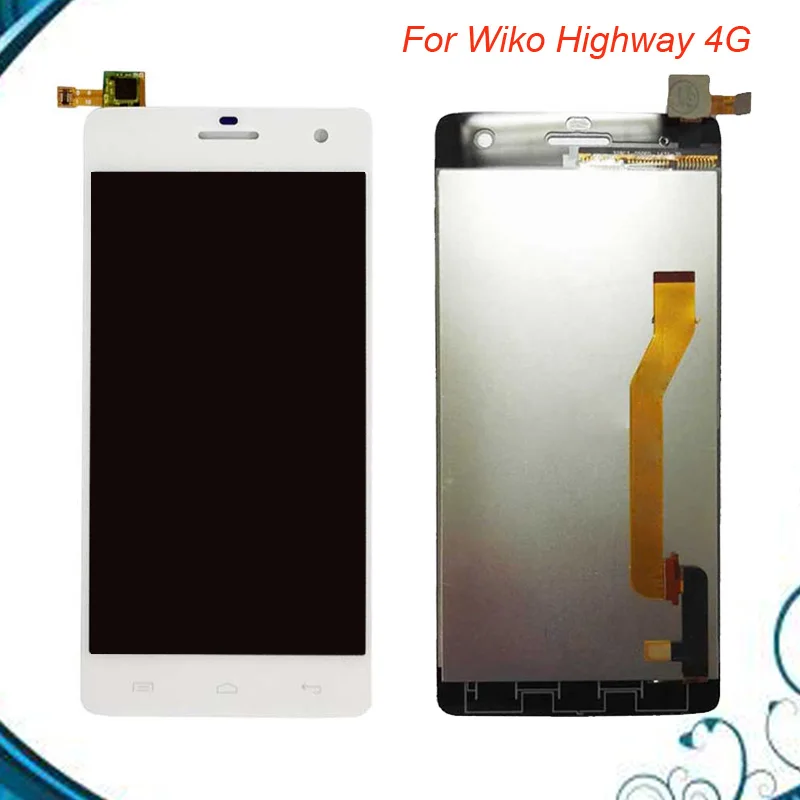 

For Wiko Highway 4G LCD Display and Touch Screen Assembly Complete LCD High Quality Wiko Highway 4G Screen IN STOCK