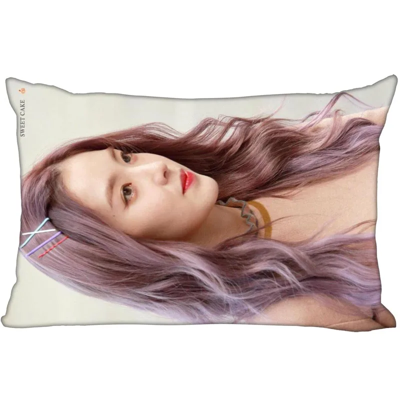 KPOP star Irene прямоугольная наволочка двусторонняя печать атласная Наволочка на заказ Ваш образ подарок