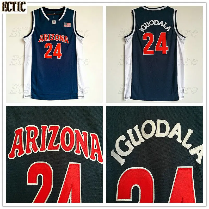 2018 Mens Cheap Throwback Basketball Jerseys 24 Andre Iguodala Arizona