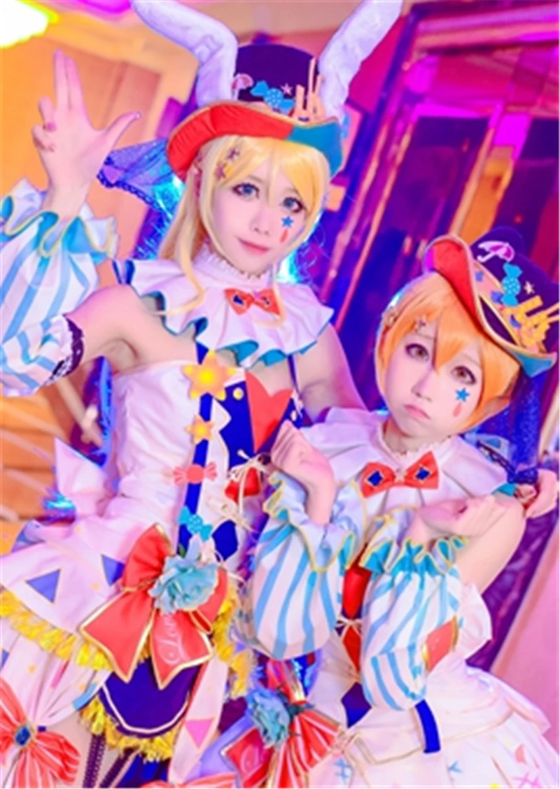 

Anime!!Love Live Rin Tojo Nozomi All Members Circus Awakening Cosplay Costume Halloween Uniforms H