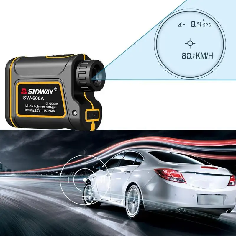 

SNDWAY 600/1000m Monocular Telescope IP54 750mAh Multi-function Outdoor Measure Handheld Laser Rangefinder High Quality