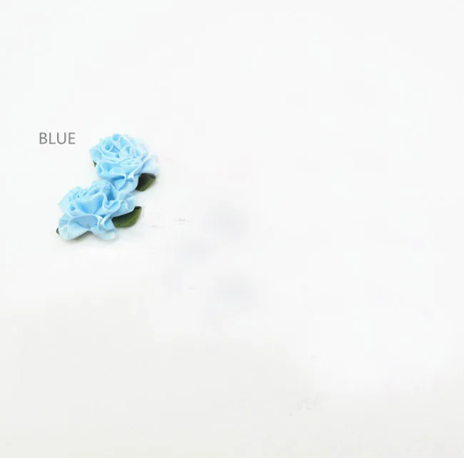 Модный Harajuku горячий Темный заклепки ручной работы прозрачный кожаный цветок+ сладкий сердце замок панковое ожерелье готический крутящий момент - Окраска металла: Blue