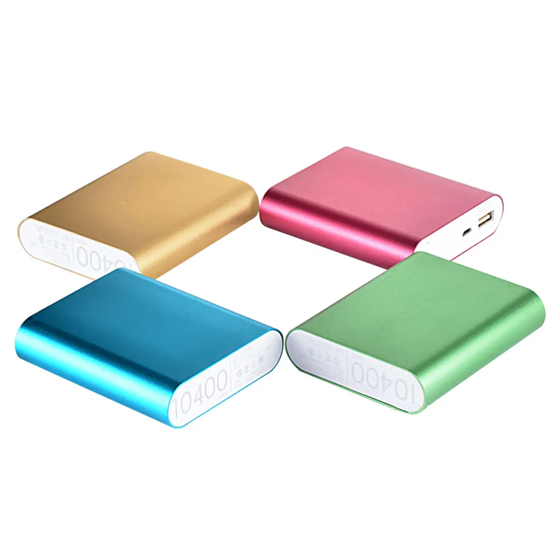

centechia Power box 5V 2.1A USB Power Bank Case Kit 4X 18650 Battery Charger DIY Box For MP3/4 Phone