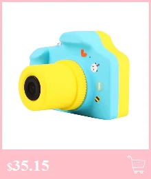 Детская игрушечная мини-камера цифровая фотокамера образовательные детские игрушки подарки для фотосъемки Игрушки для малышей 12 МП HD