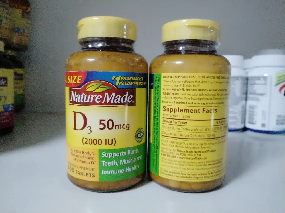 

Free shipping D3 2000 iu supports bone teeth muscle and immune health' 400 pcs