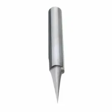 1PC 3.175mm Diameter of The Handle 10 Degree 0.1mm V Shape Carbide PCB Engraving Bits CNC Router Bit Tool Milling Cutters