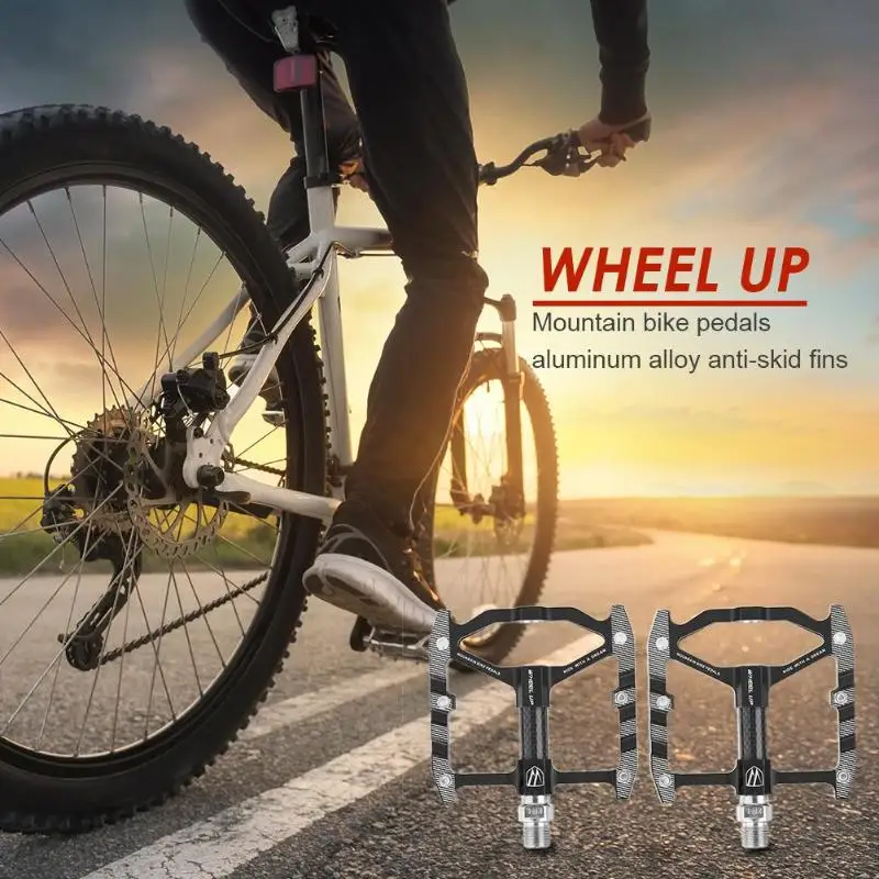 Велосипед Wheel Up Платформа Легкие педали MTB педаль горного велосипеда педали с герметичными подшипниками Противоскользящий велосипедный педальный велосипед аксессуар