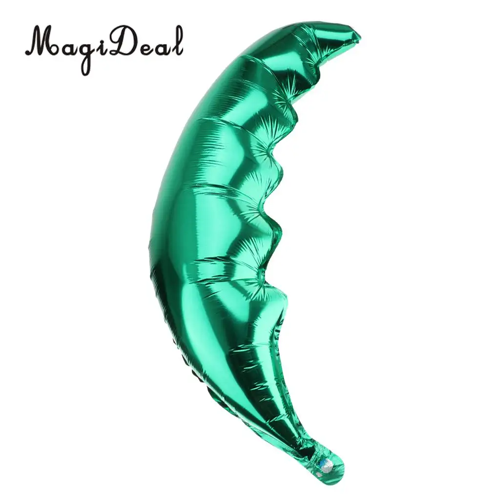 MagiDeal Set of 6pcs Palm Tree Leaf Green Hawaiian Beach Party Balloon Party Decor