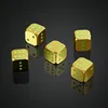 5Pcs/set Metal #13 Luminous Dice Gold Silver Dice Sieve with KTV Bar Entertainment Supplies Fun Glowing Dice ► Photo 2/5