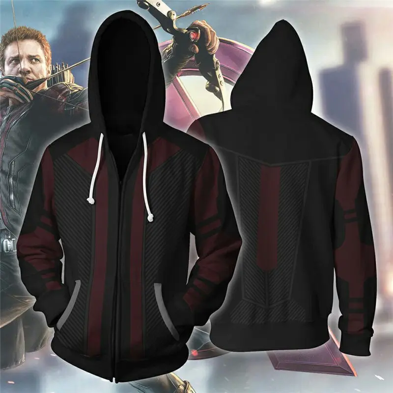 Avengers Endgame Quantum Realm Superhero Iron Man Doctor Strange Vision The Hulk Zipper Hoodies Sweatshirt Superhero Hoodie 5xl