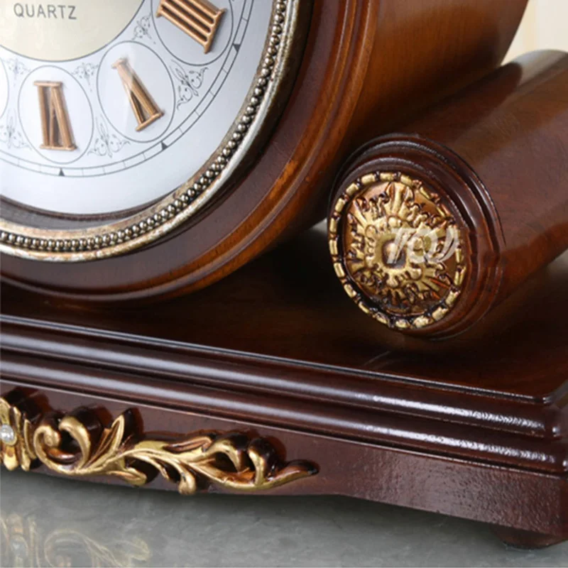 Настольные часы Reloj Meijswxj винтажные с кронштейном креативные бесшумные